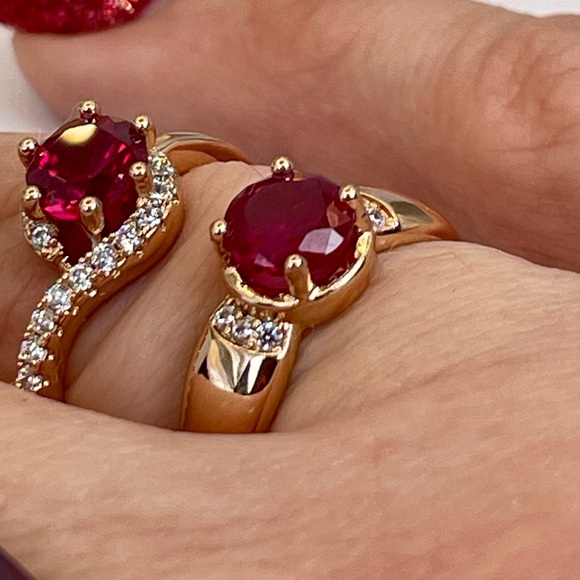 PRIVATE LISTING Ruby Rings - Picture 16 of 17